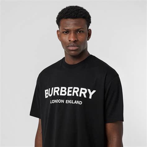 black Burberry t shirts